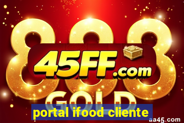 portal ifood cliente